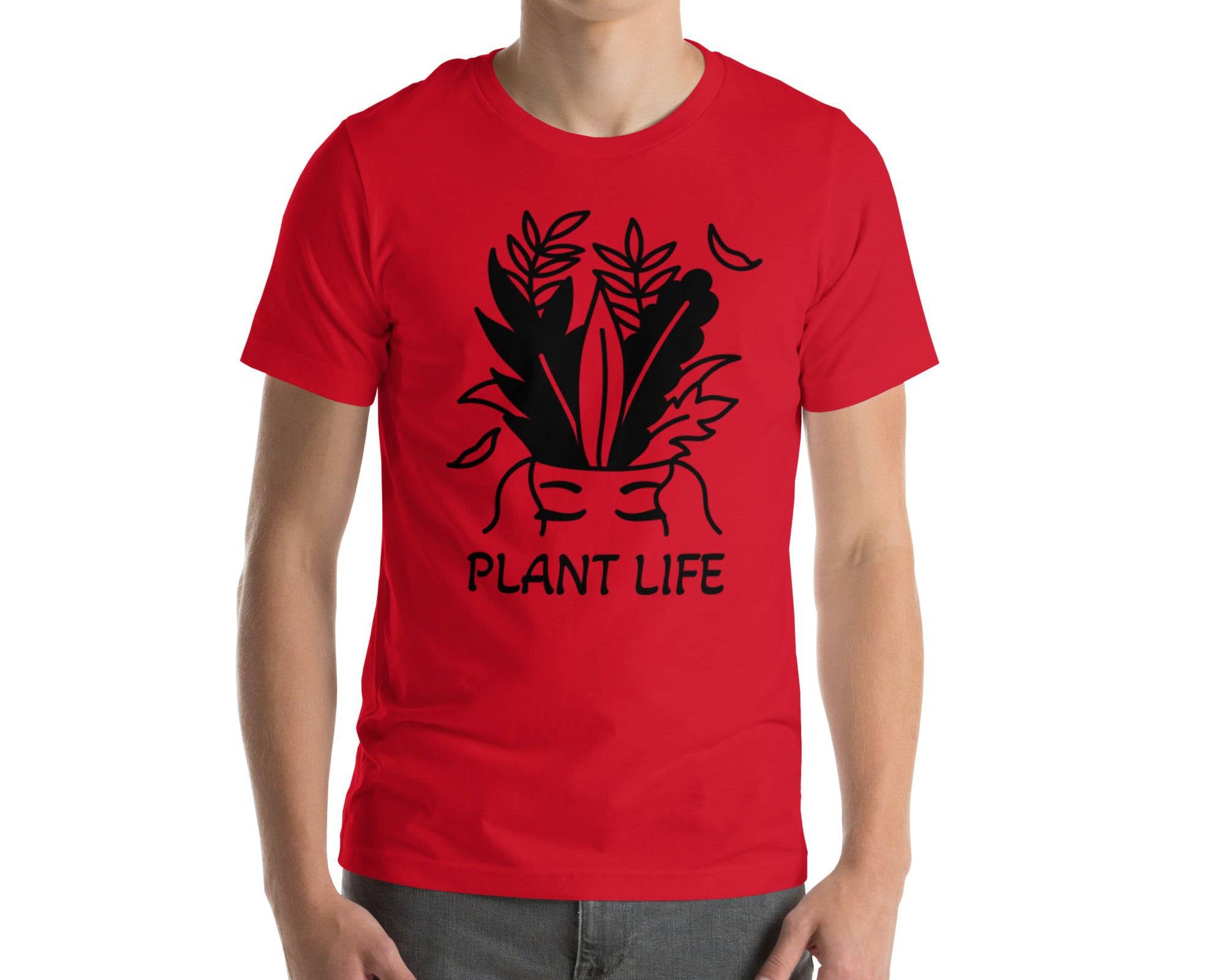 NEWYORKLISTED PLANT LIFE: Unisex t-shirt Nothing But Veggie Luv! - NEWYORKLISTED