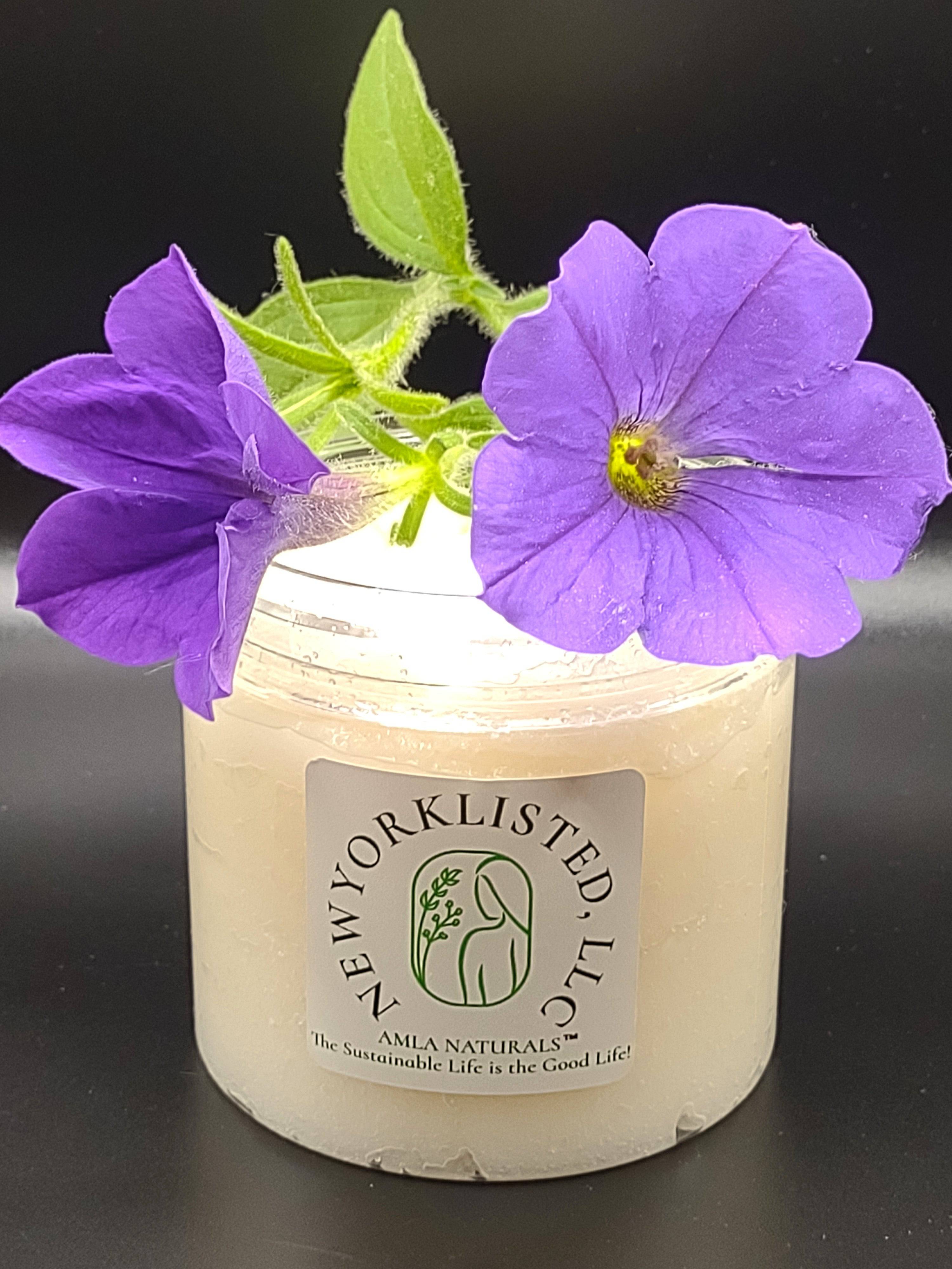 AMLA NATURALS Organic Sugar & Cream Body Scrub 6oz - NEWYORKLISTED