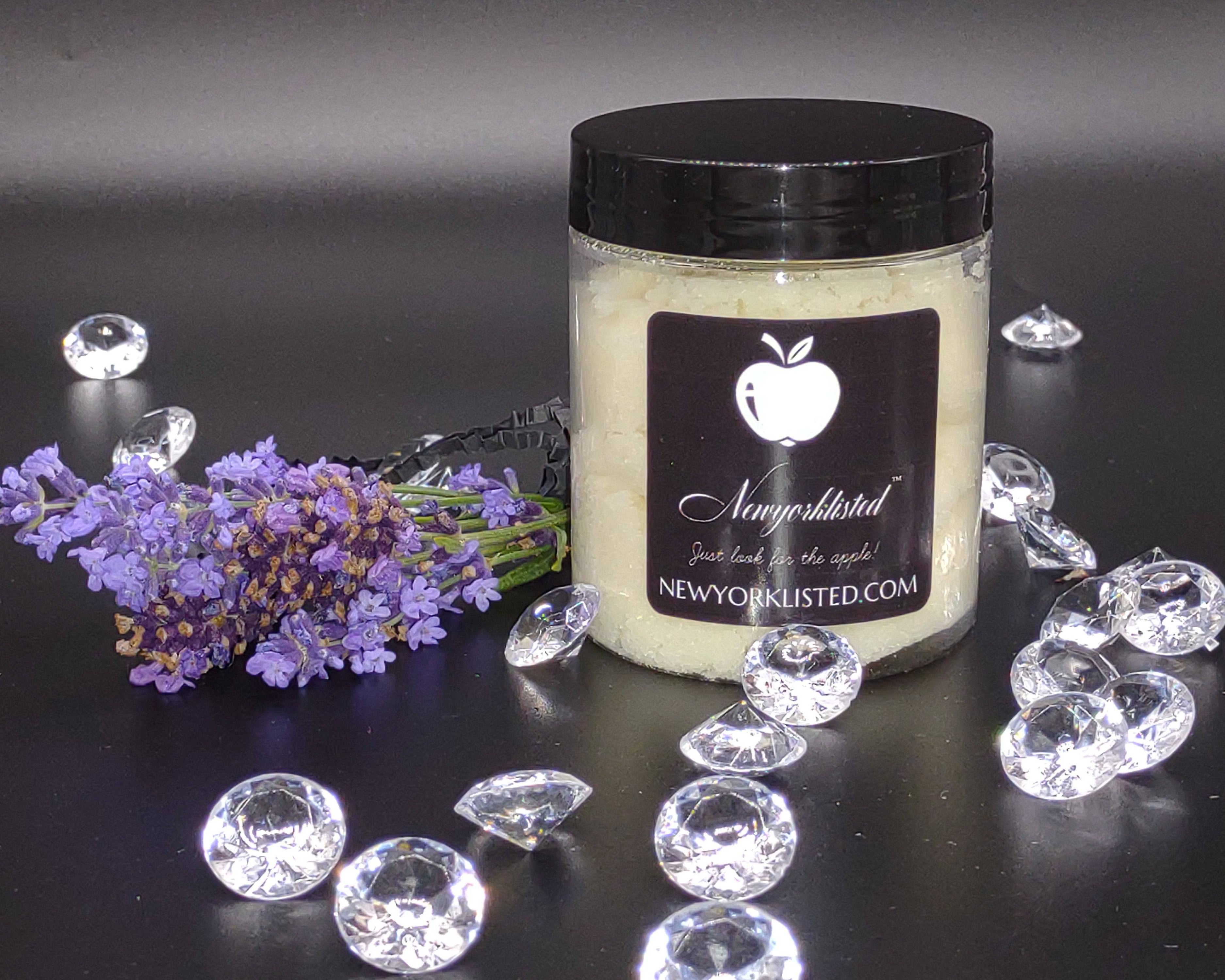NEWYORKLISTED - Lavender Sugar Cookie Body Scrub in 6oz jar