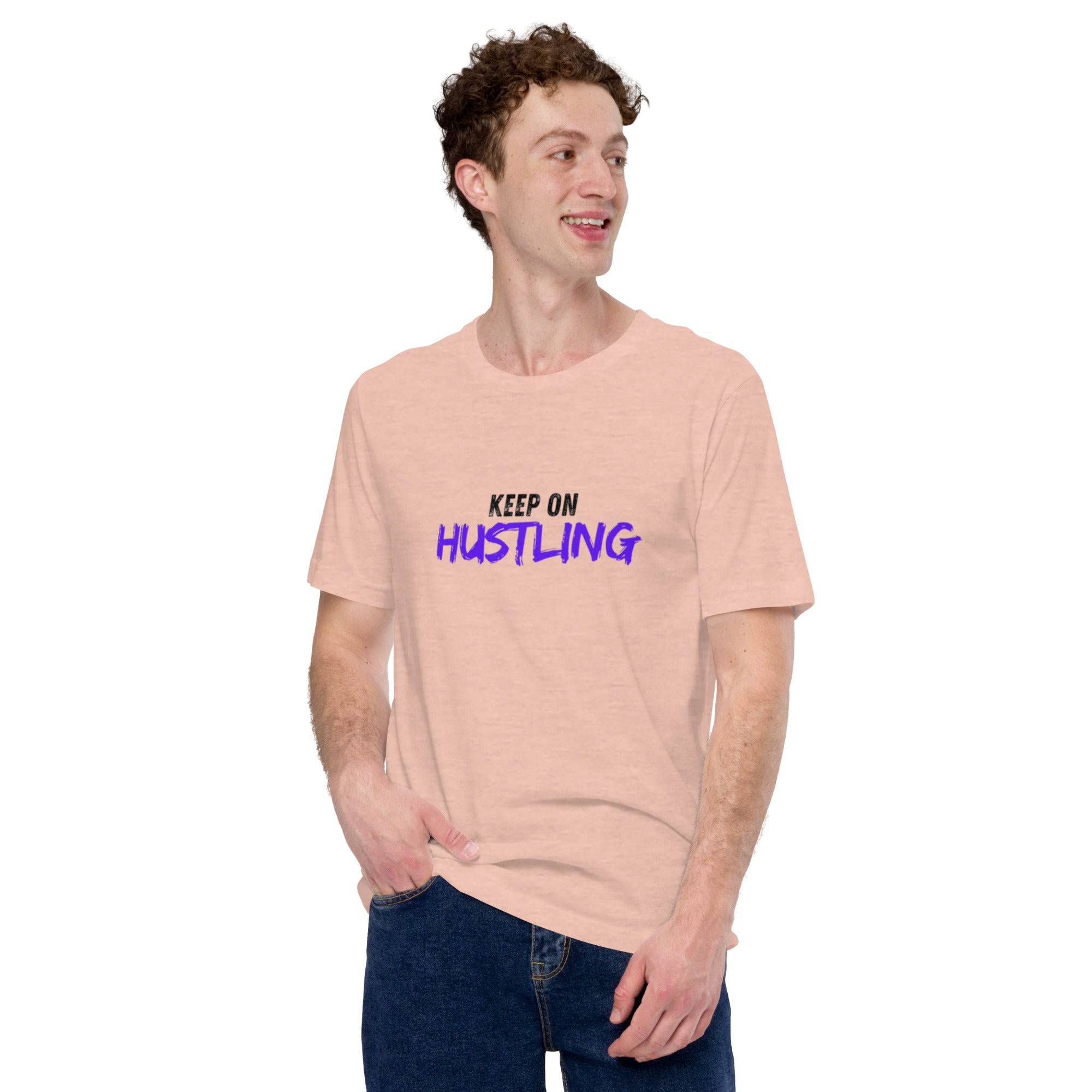 NEWYORKLISTED - "KEEP ON HUSTLING" Unisex t-shirt - NEWYORKLISTED
