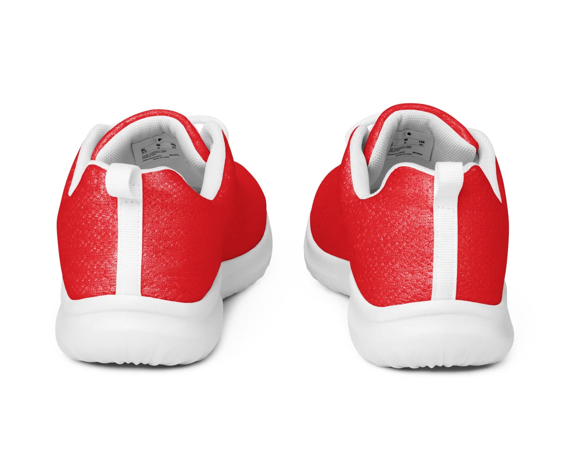 NEWYORKLISTED Style Collection: On the Run Bright Red Athletic Shoes - NEWYORKLISTED