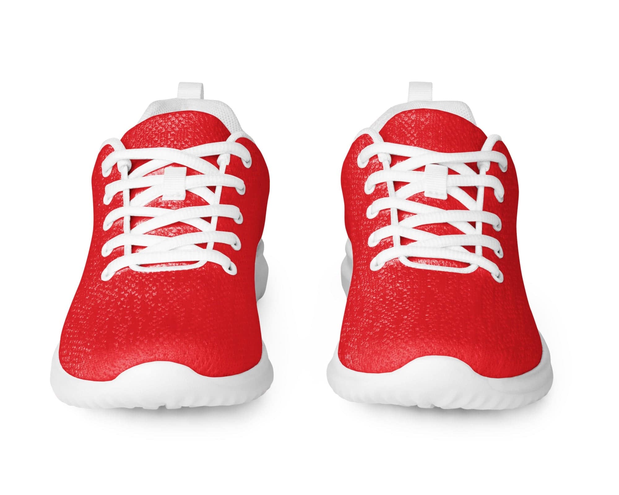 NEWYORKLISTED Style Collection: On the Run Bright Red Athletic Shoes - NEWYORKLISTED