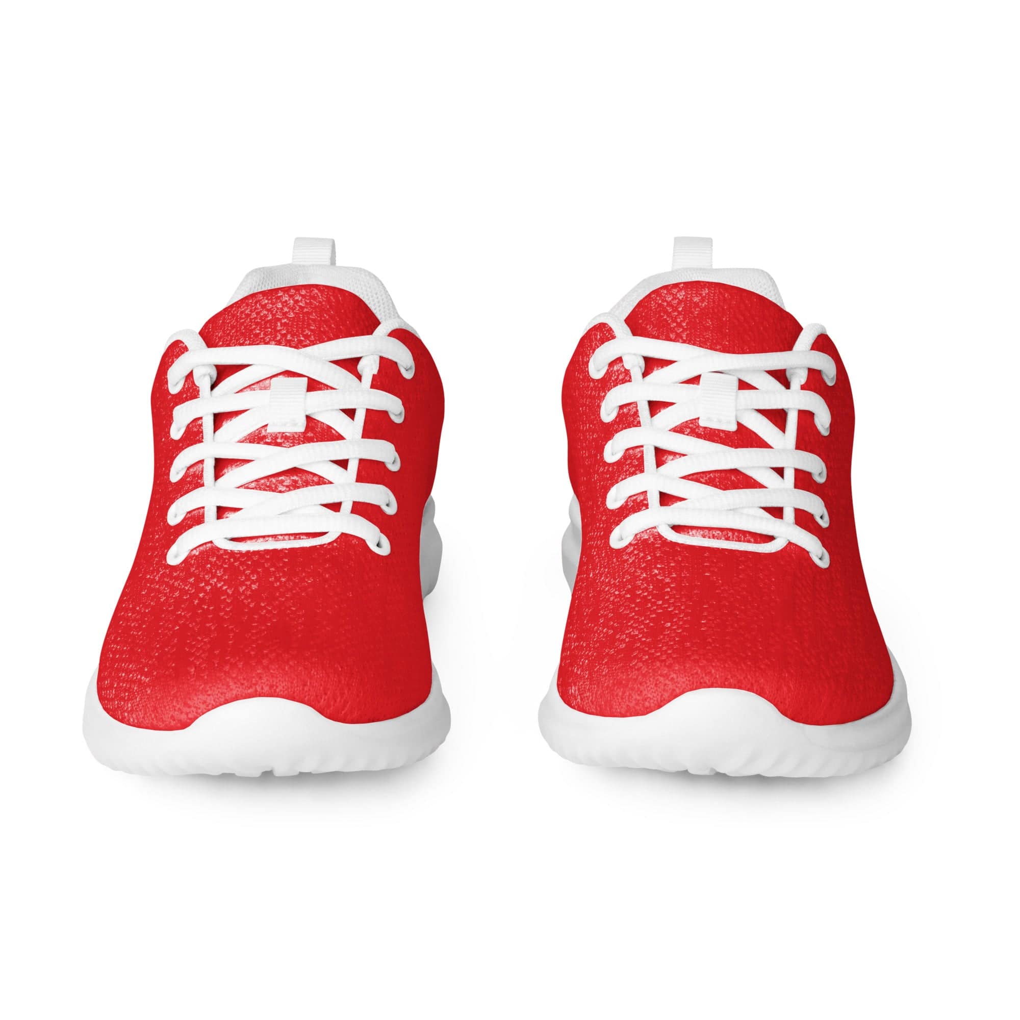NEWYORKLISTED Style Collection: On the Run Bright Red Athletic Shoes - NEWYORKLISTED