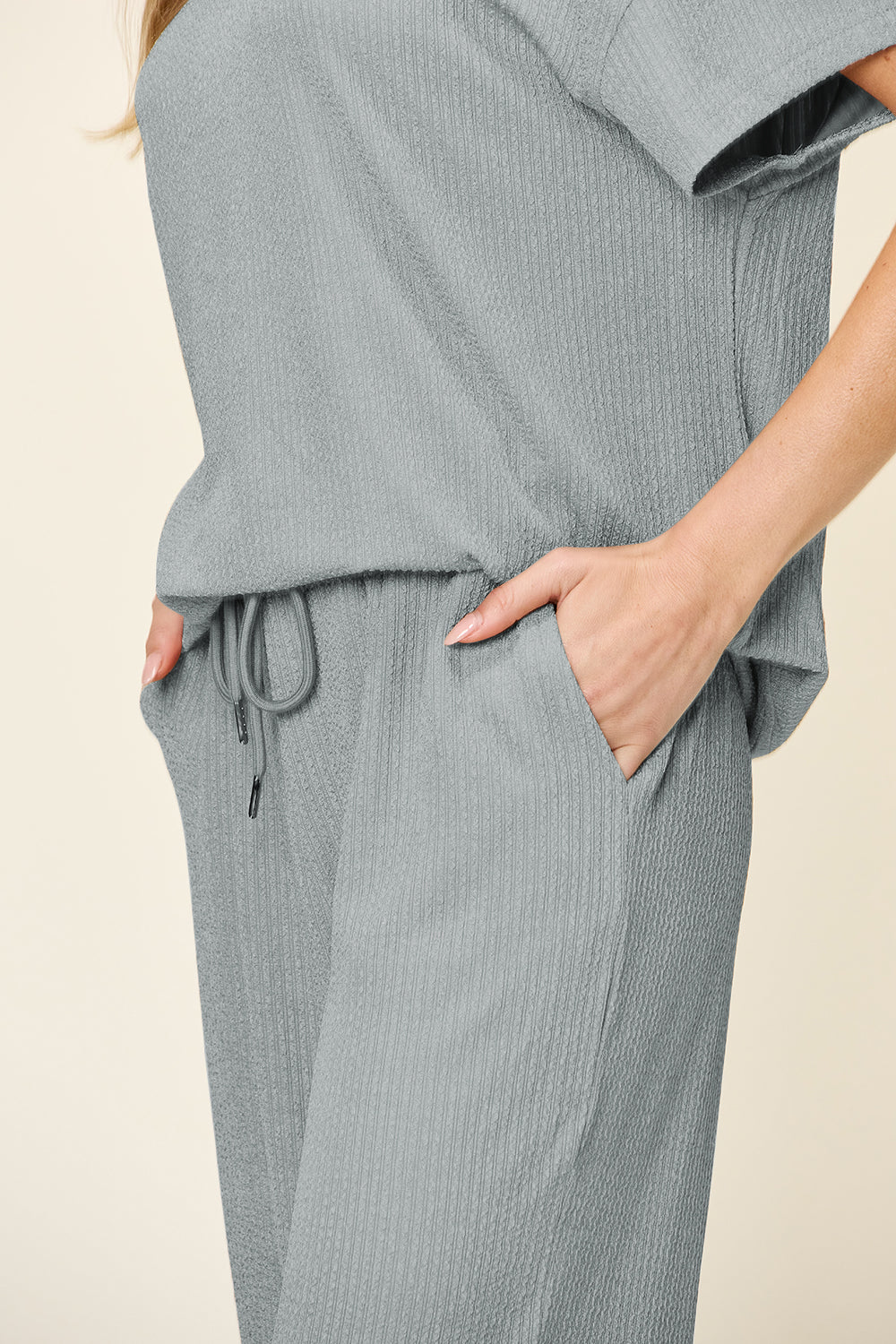 NYLD Short Sleeve T-Shirt and Wide Leg Pants - NEWYORKLISTED