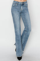 RISEN Full Size Mid Rise Bootcut Jeans - NEWYORKLISTED