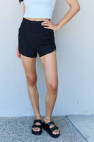 NEWYORKLISTED STYLE COLLECTION: Stay Active High Waistband Active Shorts in Black - NEWYORKLISTED