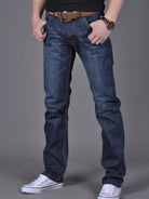 NEWYORKLISTED ATLAS MEN'S COLLECTION – Men's slim-fit washed cotton denim jeans, product image 3