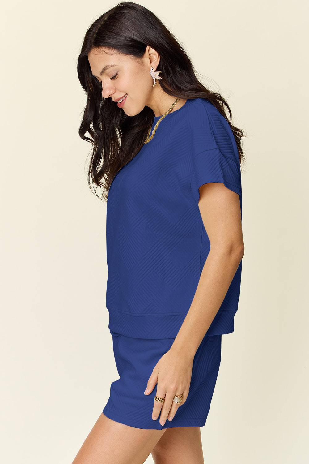 NEWYORKLISTED STYLE COLLECTION: Short Sleeve T-Shirt and Drawstring Shorts Set - NEWYORKLISTED