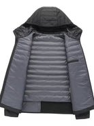 NEWYORKLISTED ATLAS MEN'S COLLECTION – Men's lightweight hooded puffer jacket, product image 2