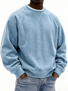 NEWYORKLISTED ATLAS MEN'S COLLECTION – Men's corduroy crew-neck sweatshirt, product image 1