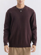 NEWYORKLISTED ATLAS MEN'S COLLECTION – Men's ribbed knit crew-neck sweater, product image 6