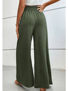 NYLD Wide Waistband Relax Fit Long Pants - NEWYORKLISTED