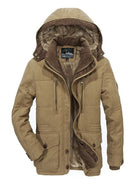 NEWYORKLISTED ATLAS MEN'S COLLECTION – Men's winter hooded parka coat, product image 3