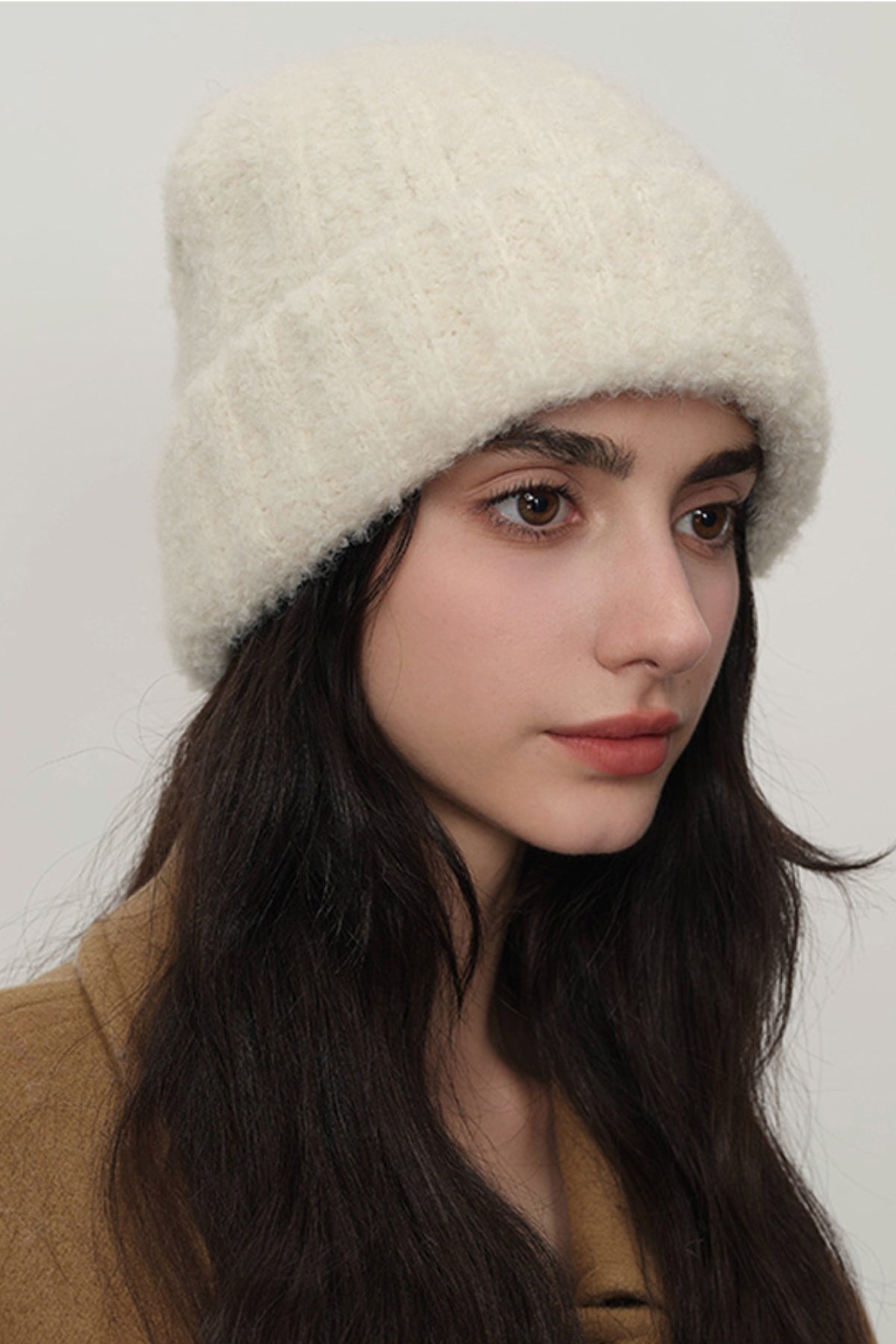 Solid Color Thermal Knit Hat - NEWYORKLISTED