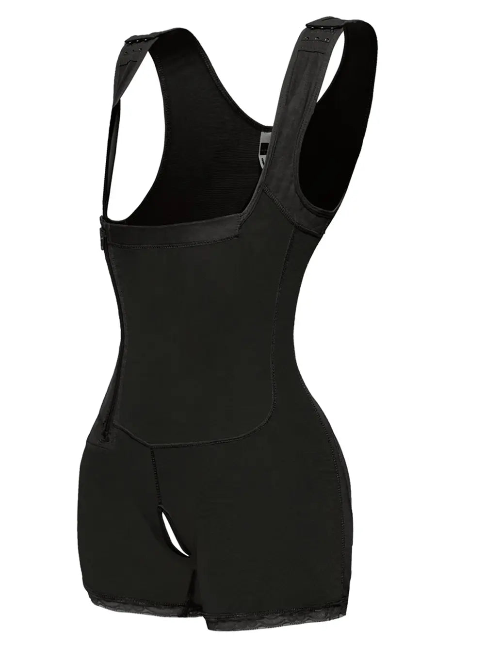 NEWYORKLISTED Intimate Apparel: Black cycling bib shorts on a white background
