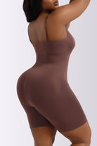 NEWYORKLISTED Intimate Apparel Collection: Brown shapewear garment on a white background