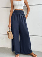 NYLD Wide Waistband Relax Fit Long Pants - NEWYORKLISTED