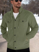 NEWYORKLISTED ATLAS MEN'S COLLECTION – Men's corduroy button-down jacket, product image 1