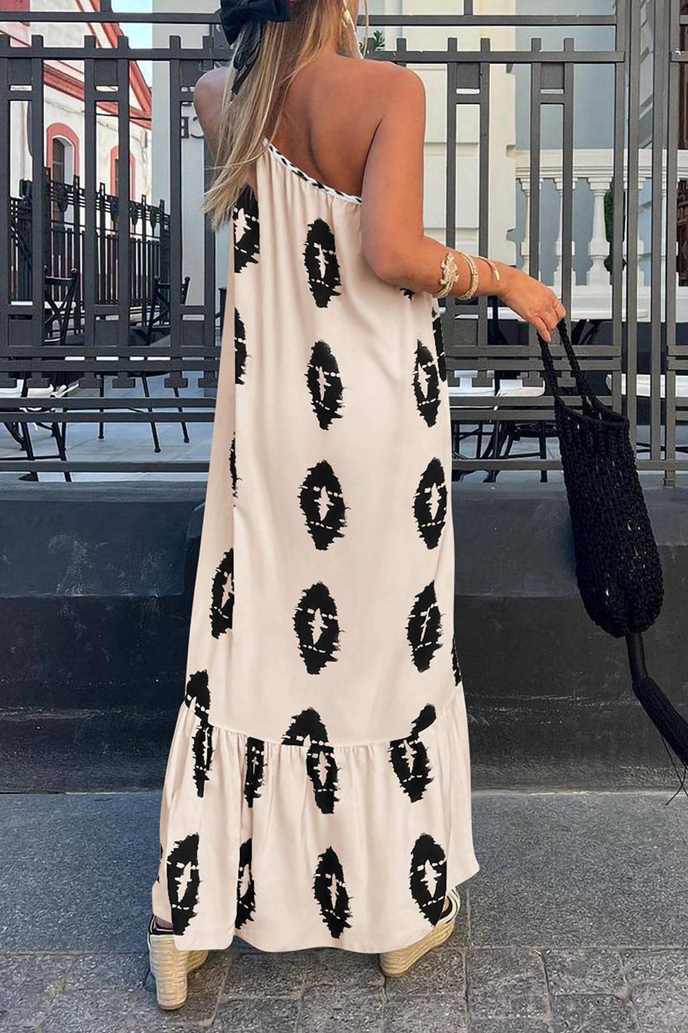 NEWYORKLISTED STYLE COLLECTION: Beach Ready Single Shoulder Maxi Dress - NEWYORKLISTED
