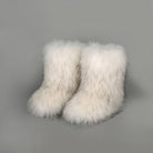 NEWYORKLISTED STYLE COLLECTION: Hug Me Comfort Fuzzy Platform Boots - NEWYORKLISTED