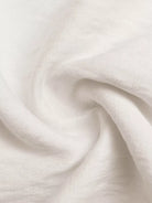 NEWYORKLISTED STYLE COLLECTION: Close-up of white fabric with a soft texture