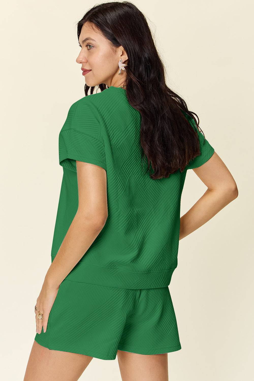 NEWYORKLISTED STYLE COLLECTION: Short Sleeve T-Shirt and Drawstring Shorts Set - NEWYORKLISTED