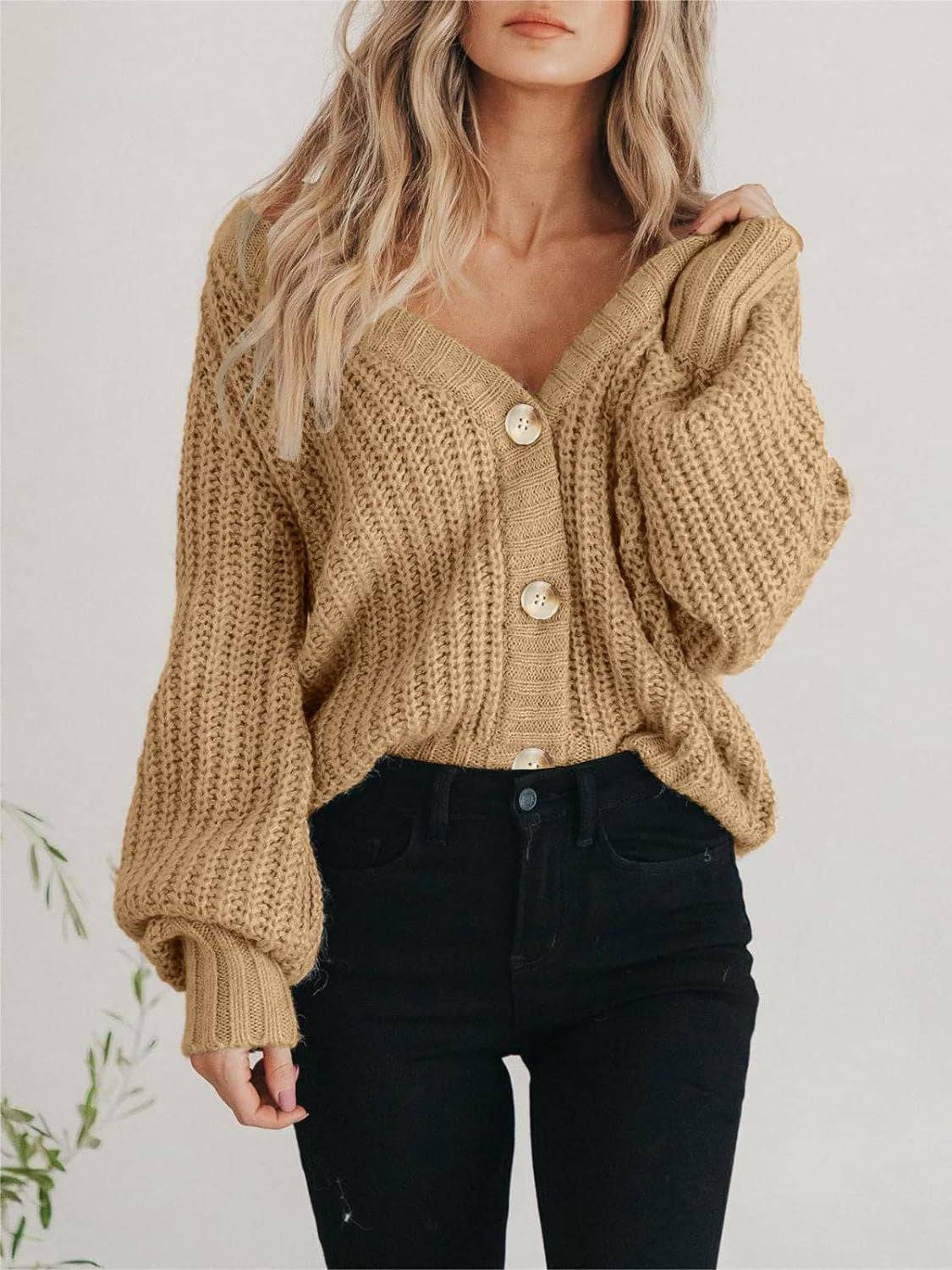 NEWYORKLISTED Style Collection Button Up Long Sleeve Cardigan - NEWYORKLISTED