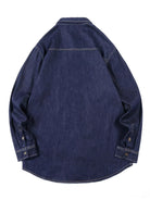 NEWYORKLISTED ATLAS MEN'S COLLECTION – Men's long-sleeve denim button-down shirt, product image 5