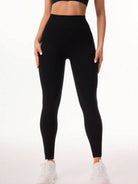 Pocketed High Waist Active Leggings - NEWYORKLISTED