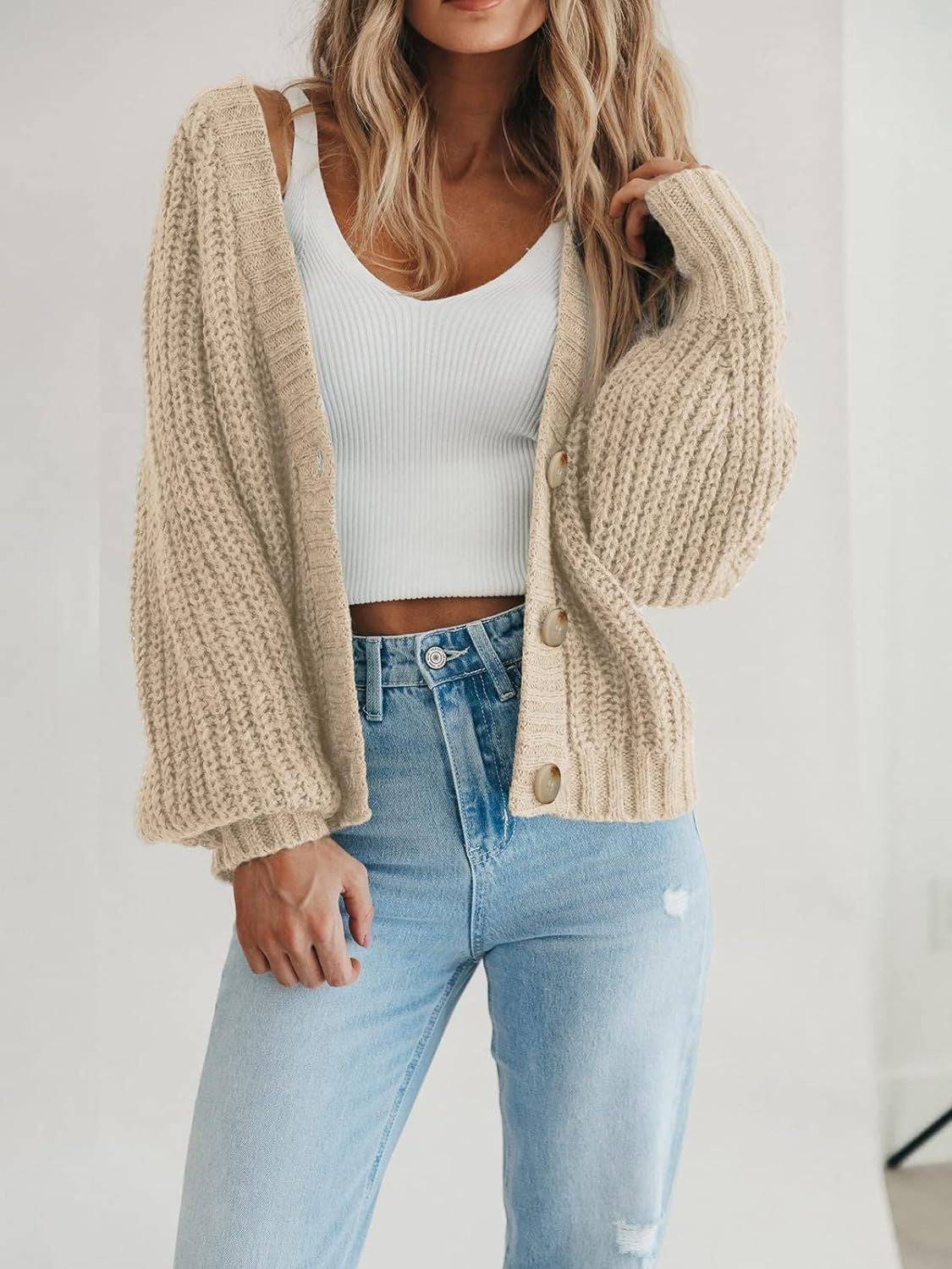 NEWYORKLISTED Style Collection Button Up Long Sleeve Cardigan - NEWYORKLISTED