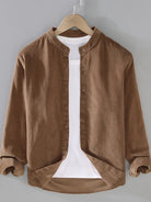 NEWYORKLISTED ATLAS MEN'S COLLECTION: Men's Button Up Long Sleeve Shirt