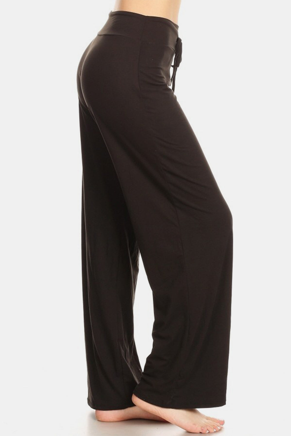 NEWYORKLISTED STYLE COLLECTION: High Waist Drawstring Wide Leg Pants