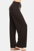 NEWYORKLISTED STYLE COLLECTION: High Waist Drawstring Wide Leg Pants