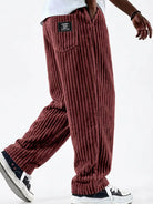 NEWYORKLISTED ATLAS MEN'S COLLECTION – Men's corduroy wide-leg pants, product image 10