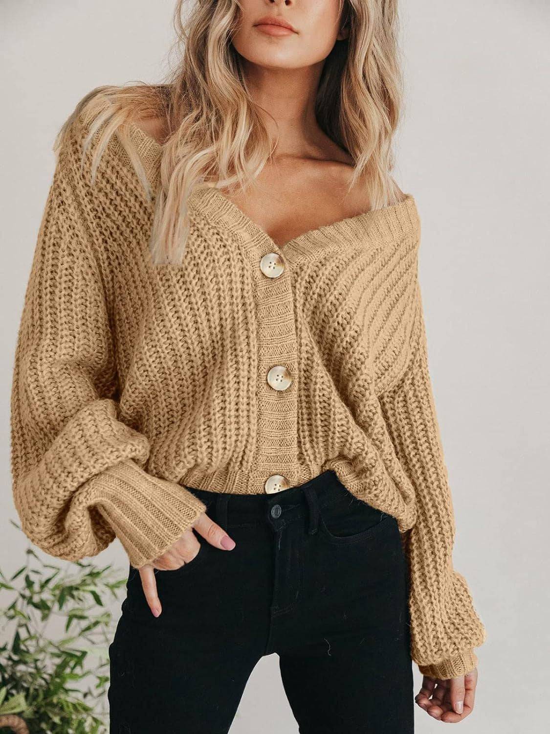 NEWYORKLISTED Style Collection Button Up Long Sleeve Cardigan - NEWYORKLISTED
