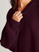 NEWYORKLISTED STYLE COLLECTION: Round Neck Long Sleeve Sweater - NEWYORKLISTED