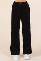 NEWYORKLISTED STYLE COLLECTION: Black Corduroy Pants - NEWYORKLISTED