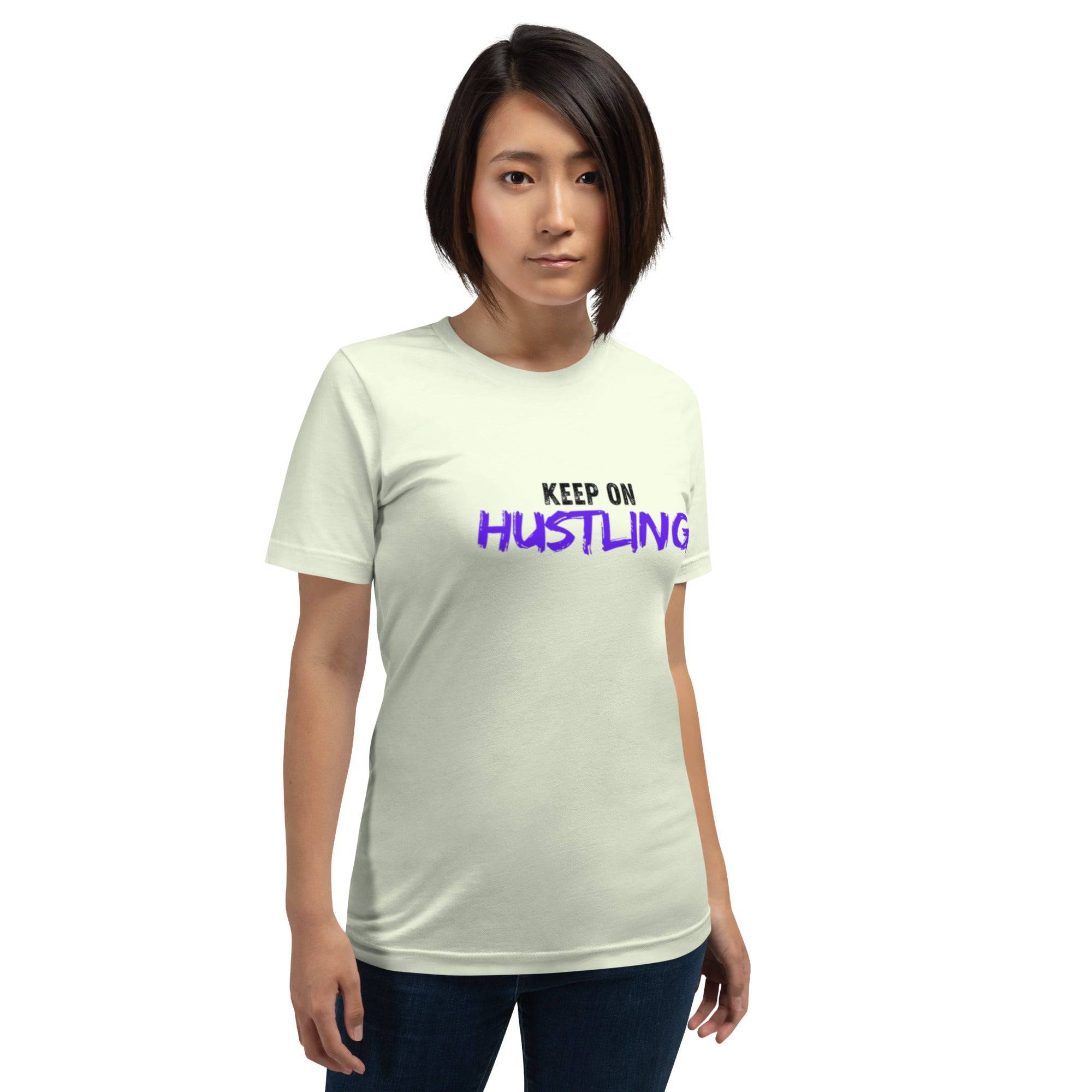 NEWYORKLISTED - "KEEP ON HUSTLING" Unisex t-shirt - NEWYORKLISTED