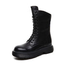 Martin Boots Women's Vintage Leather 2021 New Retro Thick-Soled Chunky Boots Women's Patent Leather Short Boots - NEWYORKLISTED