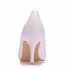 White Lace High Heels Wedding Shoes Bride Party Shoes Women Pumps  Paltform Ladies Sandals Bridal Shoes Ankle Strap Wedges - NEWYORKLISTED