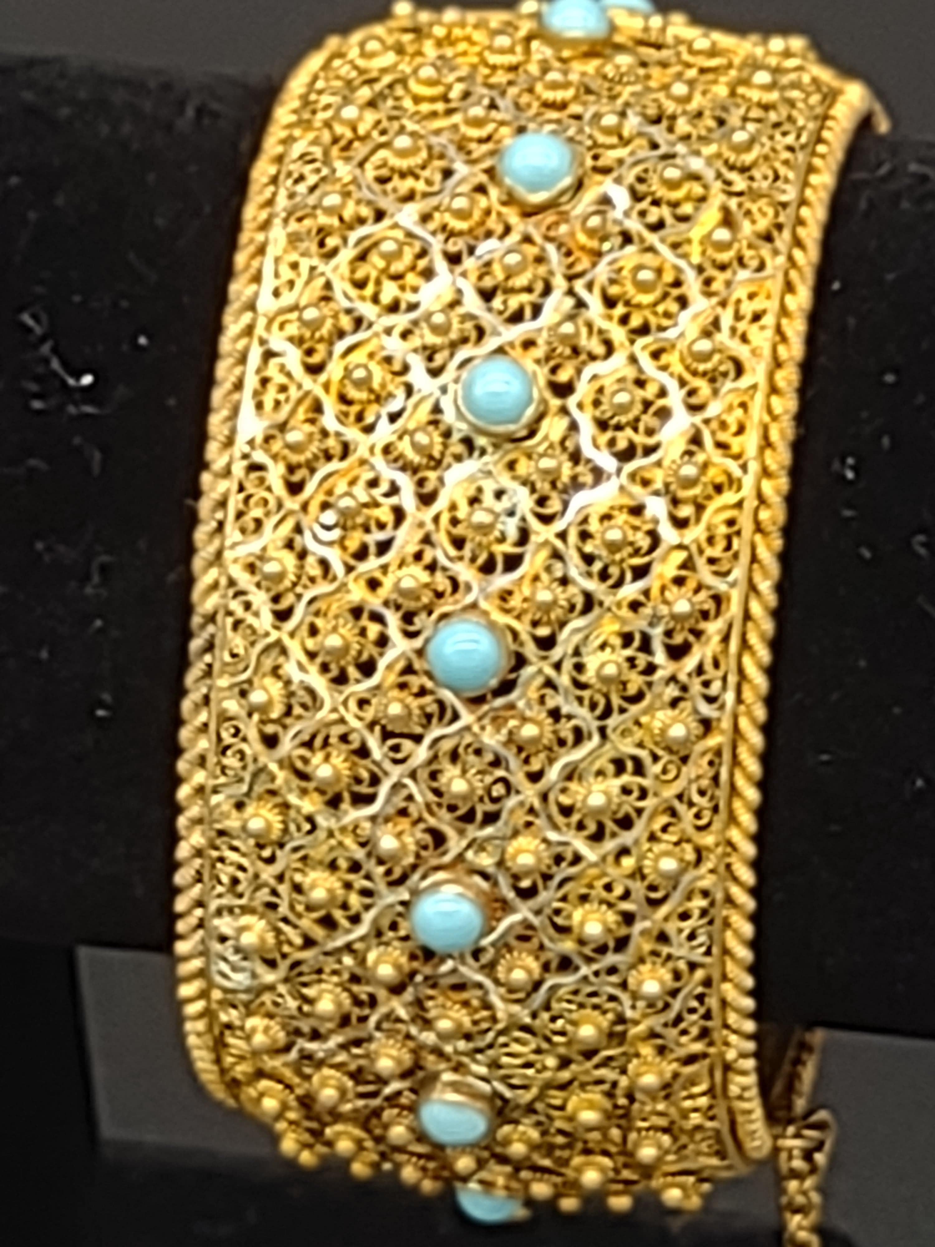 NEWYORKLISTED - Vintage Topazio Vermeil Bracelet - NEWYORKLISTED