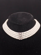 NEWYORKLISTED - Vintage Four Strand Simulated Pearl Necklace - NEWYORKLISTED