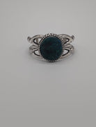 NEWYORKLISTED - Stunning Malachite & Sterling Silver Cuff Bracelet - NEWYORKLISTED