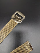 NEWYORKLISTED Gorgeous Vintage Sarah Coventry 10K Gold Plated Belt - NEWYORKLISTED