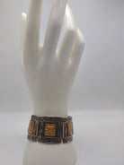 NEWYORKLISTED Vintage Jewelry Collection - Aztec Majesty Sterling Silver Bracelet - NEWYORKLISTED