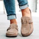 NEWYORKLISTED STYLE COLLECTION: Low Heel Buckle Loafers - NEWYORKLISTED