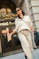 NEWYORKLISTED STYLE COLLECTION: Relaxed Johnny Collar Sweatshirt - NEWYORKLISTED