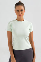 NEWYORKLISTED STYLE COLLECTION: Round Neck Short Sleeve Sports T-Shirt - NEWYORKLISTED
