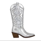 Fashion Women 2023 Cowboy Short Ankle Boots for Women Chunky Heel Cowgirl Boots Embroidered Mid Calf Western Boots Hot - NEWYORKLISTED