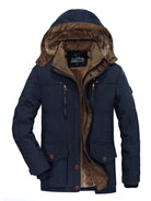 NEWYORKLISTED ATLAS MEN'S COLLECTION – Men's winter hooded parka coat, product image 2
